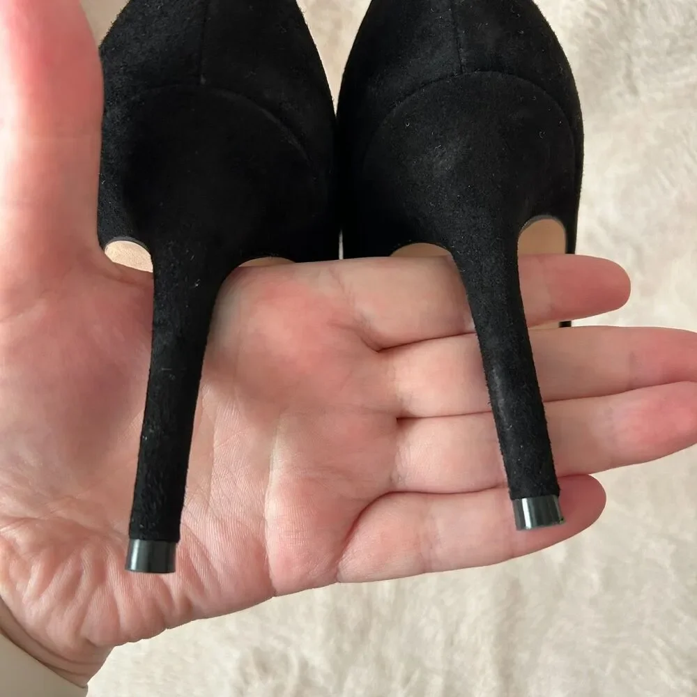 Cole Haan Go To Park Pump Black Suede